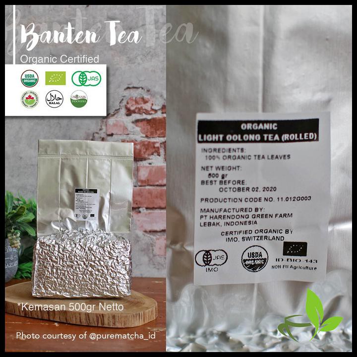 

Banten Tea Light Oolong Tea Organic Teh Oolong Organik Harendong 500Gr