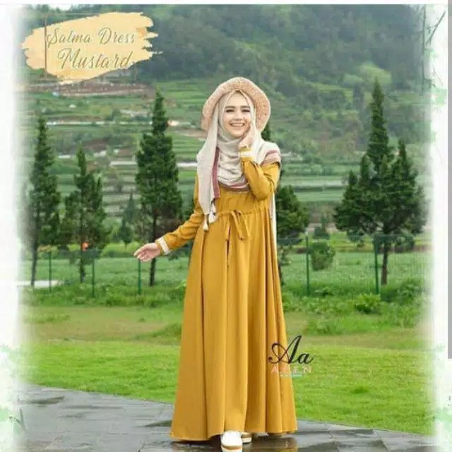 salma dress/gamis remaja