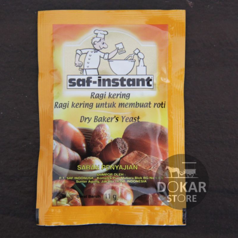 

[11GR] 1 SACHET SAF INSTANT RAGI , FERMIPAN , DRY YEAST ,RAGI KERING