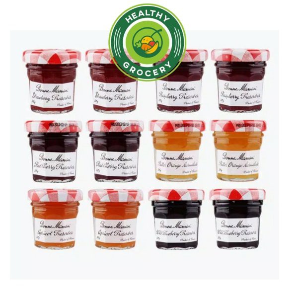 Bonne Maman 30gr Selai Orange Marmalade Strawberry Blueberry Apricot Honey Raspberry