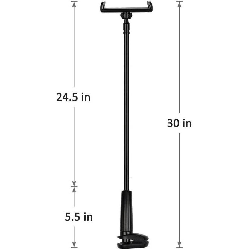 Flexible Lazy Pod X3 Awei Dudukan Multifungsi Stand Mount Mobile Dan Tablet Penjepit Spiral