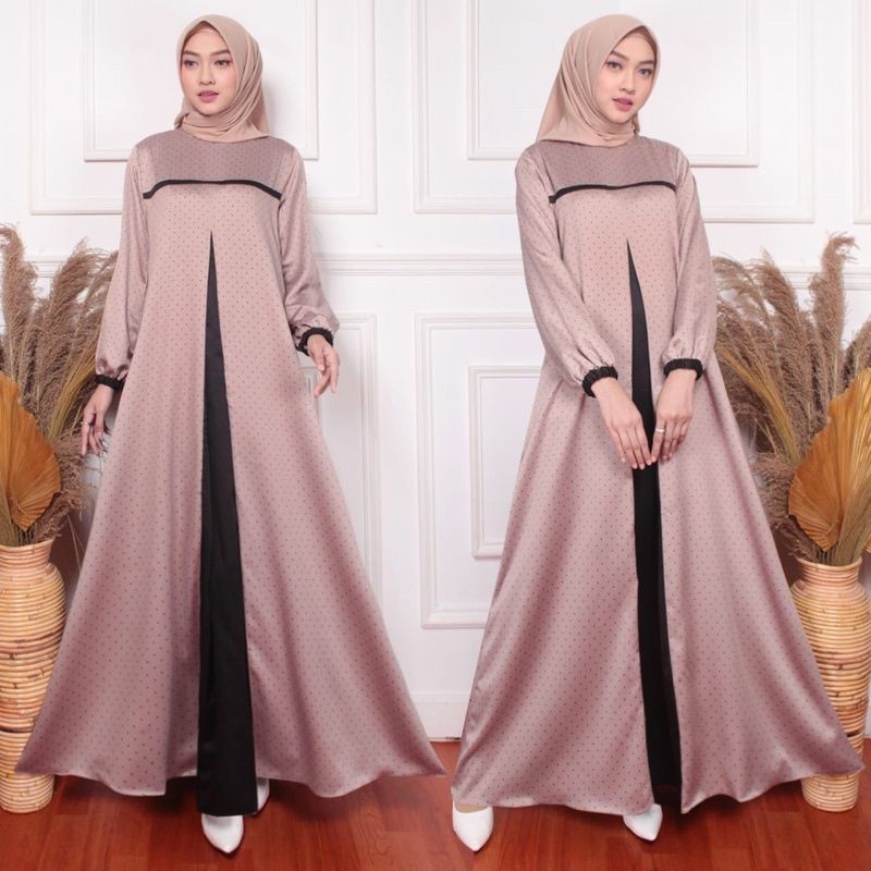 Gamis Dewasa Terbaru 2021 Gamis Puja Elegan