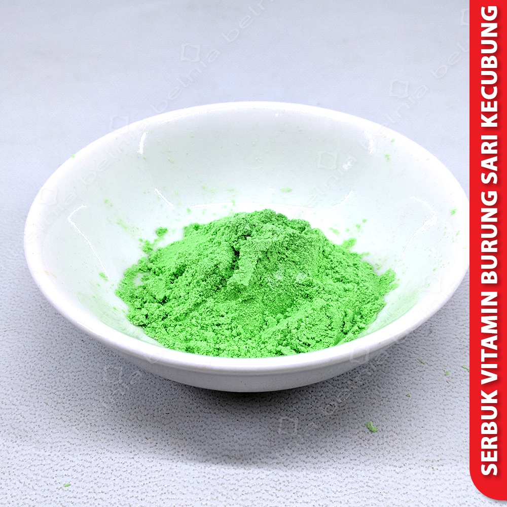 Vitamin Burung Serbuk Love Bird Sari Kecubung Hijau Buah Naga Merah Pink AA Bonex Gacor Herbal