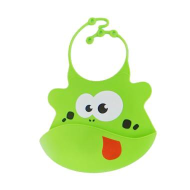 babiesFIRST SILICONE Baby BIB - Slaber / Slabber Karet Animal - Waterproof - Food Grade