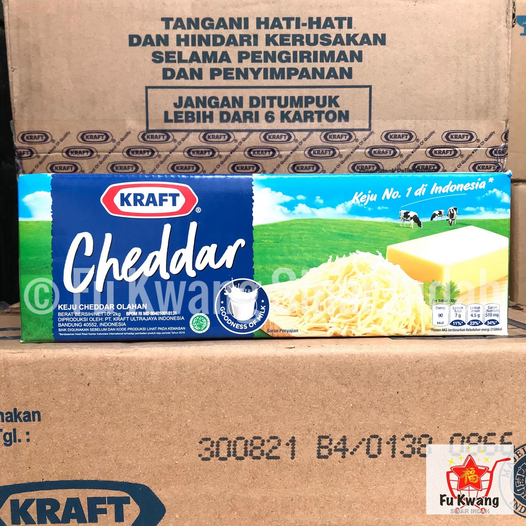 

Kraft Keju Cheddar Cheese 2 kg