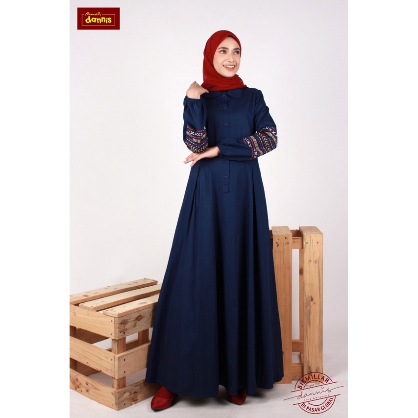 A220404 Abaya Dewasa By Rumah Dannis Size XS - XXL