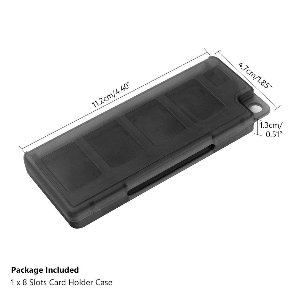 Tempat Penyimpanan Kartu Game Agustina Games Aksesoris Untuk Switch Penutup Tahan Debu Case Kartu Anti Debu 11.2x4.7x1.3cm Cartridge Holder Shell