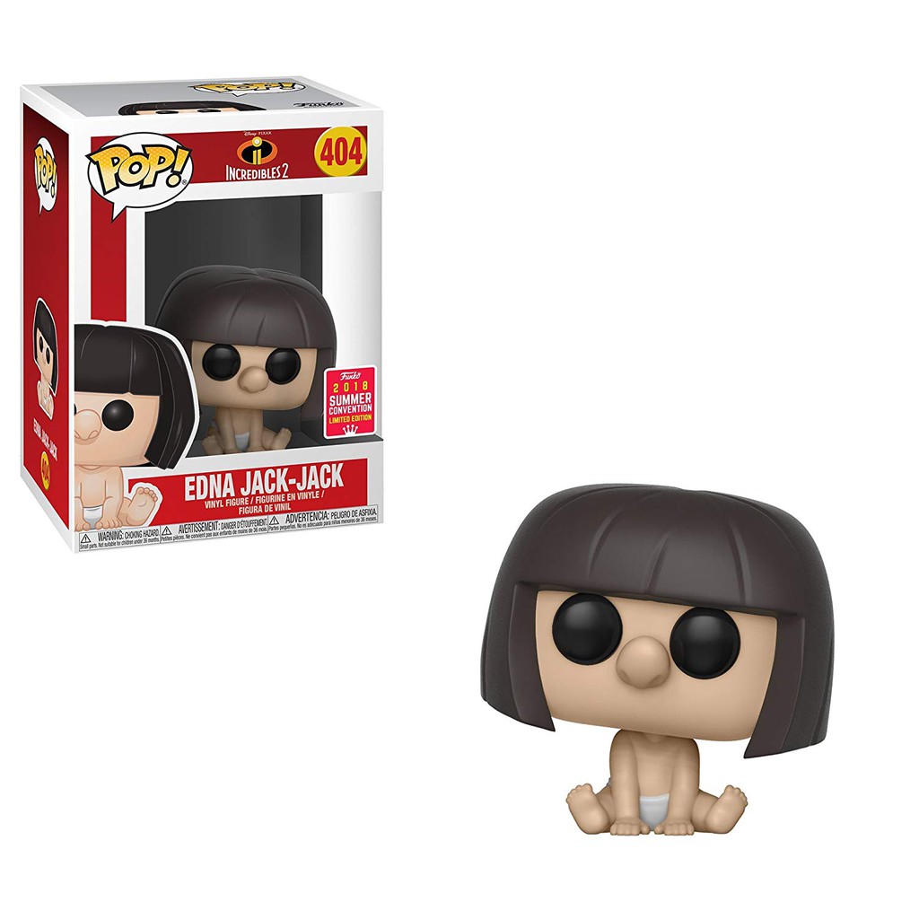 

Funko Pop Disney: Incredibles 2 - Edna Jack Jack SDCC
