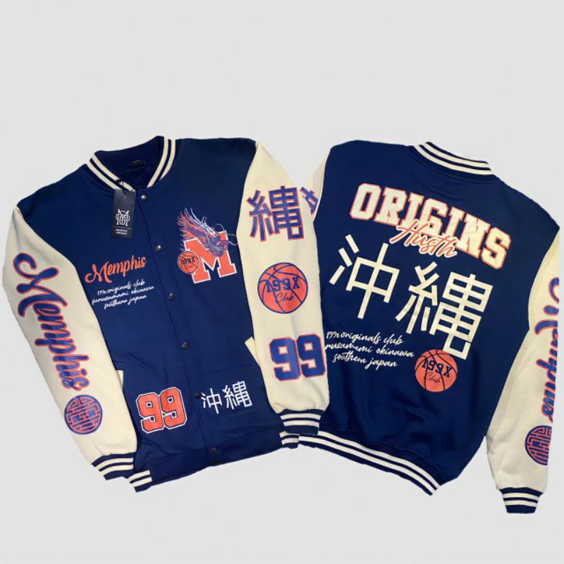 jaket varsity pria wanita - jacket varsity - jaket baseball - jacket baseball - varsity jacket NBA
