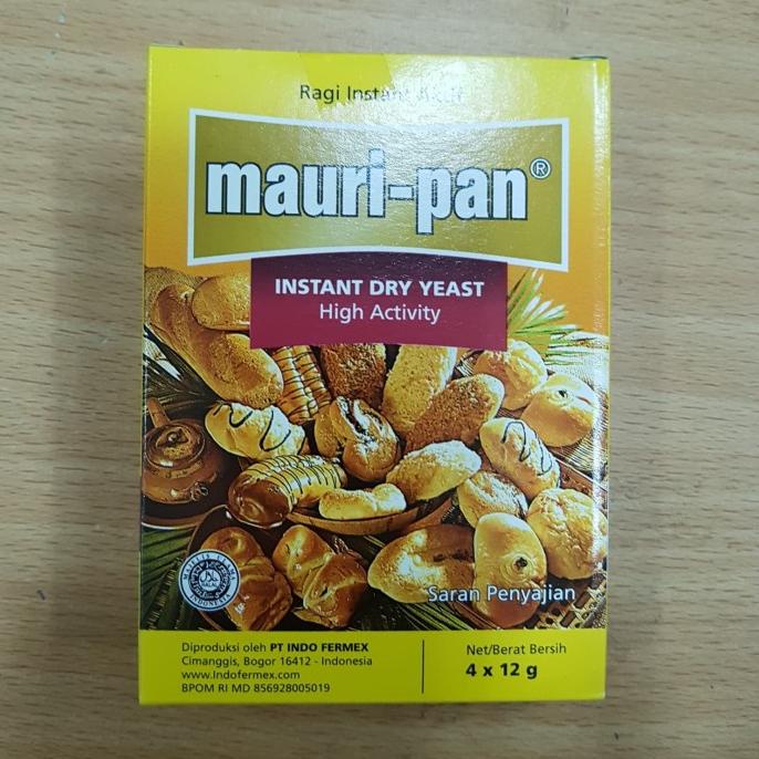 

Ragi instant Mauripan Instant dry yeast saset DISKON Kode 101