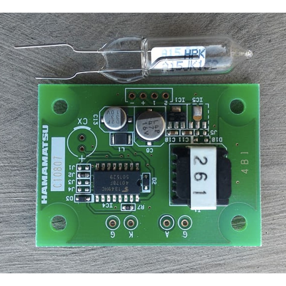 Flame Sensor Hamamatsu UVTron R2868 + C10807 sensor robot pemadam api R2868 UV Tron