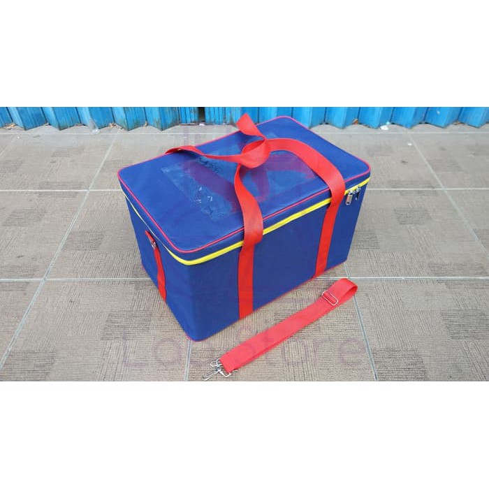 Tas Sterofoam Styrofoam Cooler Box Es Krim 47,5x31,5x28,5cm - TAS ONLY - Fuchsia MURAH