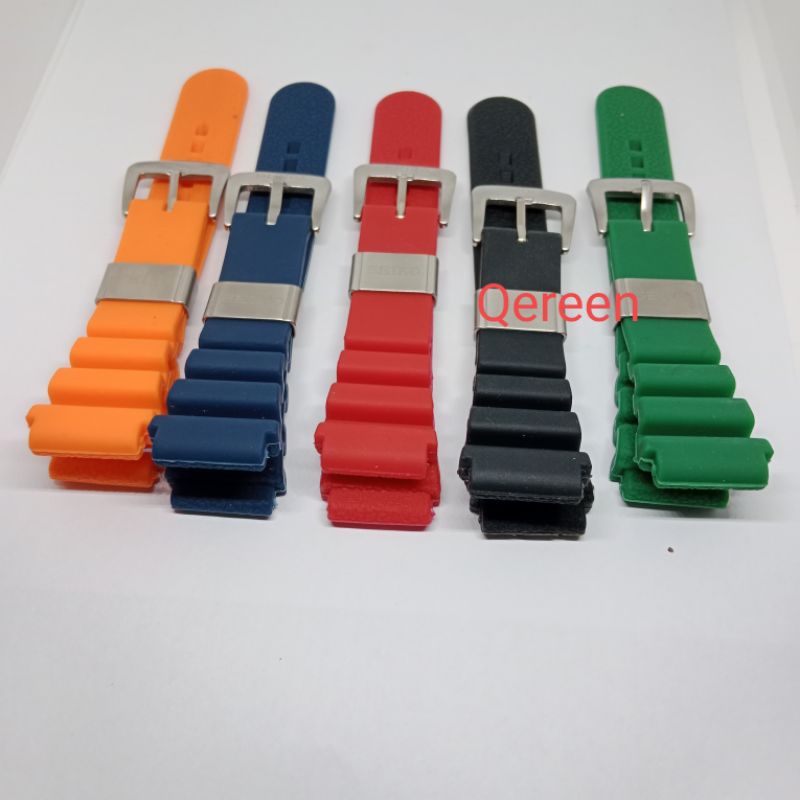 Strap Tali Jam Tangan Seiko 22MM Rubber Strap Jam SEIKO DIVER TALI JAM SEIKO DIVER PROSPEK 22MM RUBBER SILICONE SEIKO