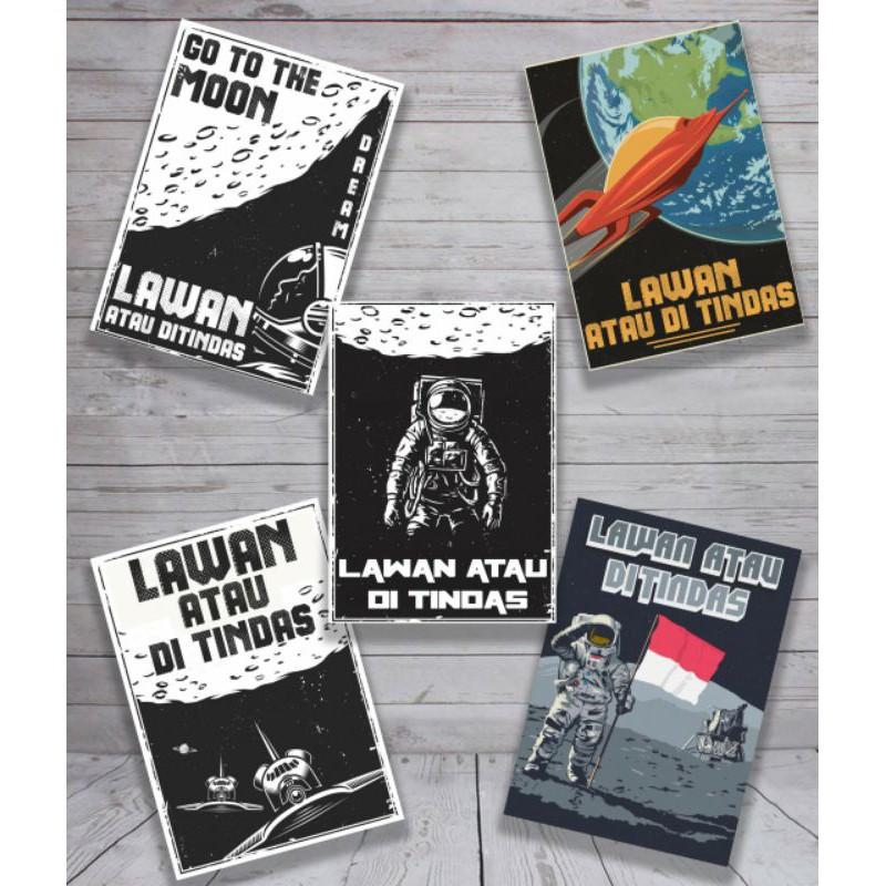 POSTER LAD VOL.2 UKURAN A3 (35k 5 poster)