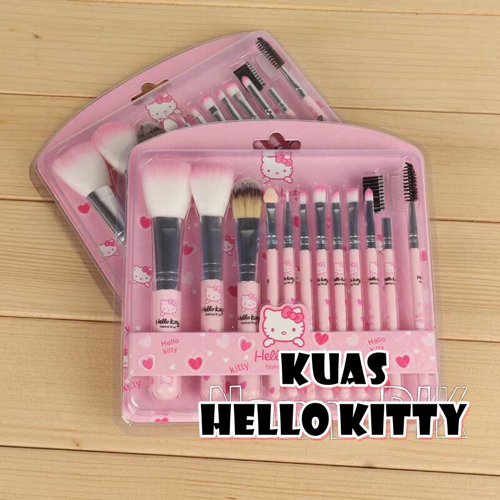 KUAS MAKE UP SET ISI 12