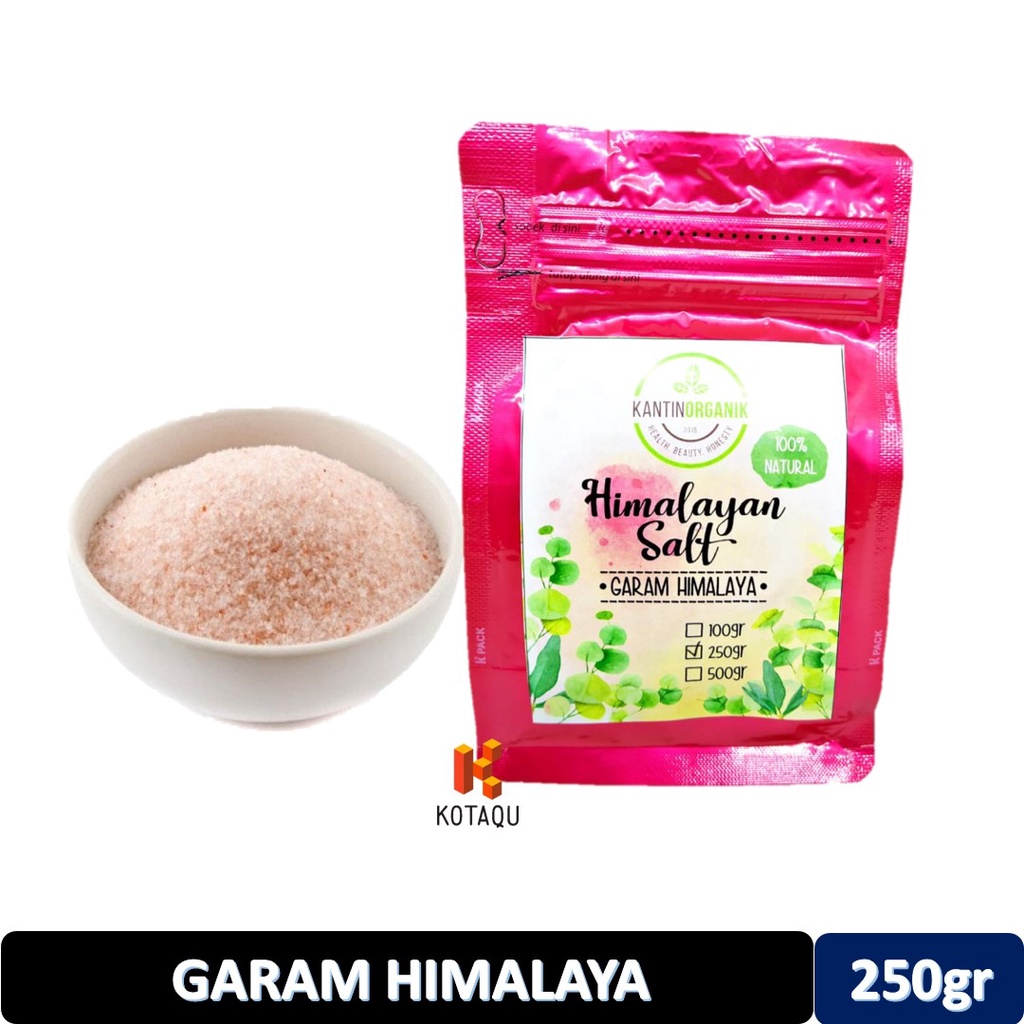 

Garam Himalaya / Himalaya Salt / Pink Himalayan Salt 250gr