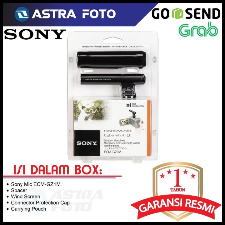 Sony Microphone Ecm-Gz1M - Mic For A6000 A6300 A6400 A6500 A6600
