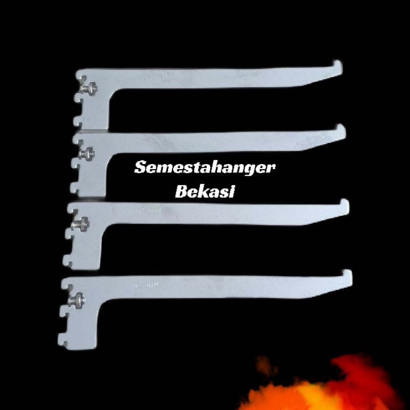 Siku Bracket rak kaca