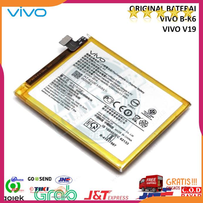 Acc Hp Opp Cpp Baterai Original Vivo V19 Vivo B K6