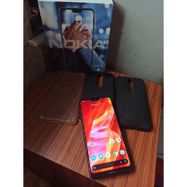NOKIA X6 atau 6.1 plus 6/64gb
