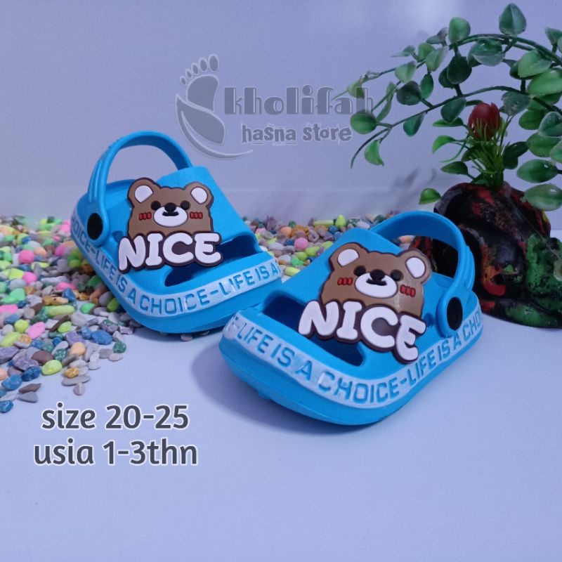 SANDAL BAIM ANAK UNISEX NICE 1-3THN DULUX 383E