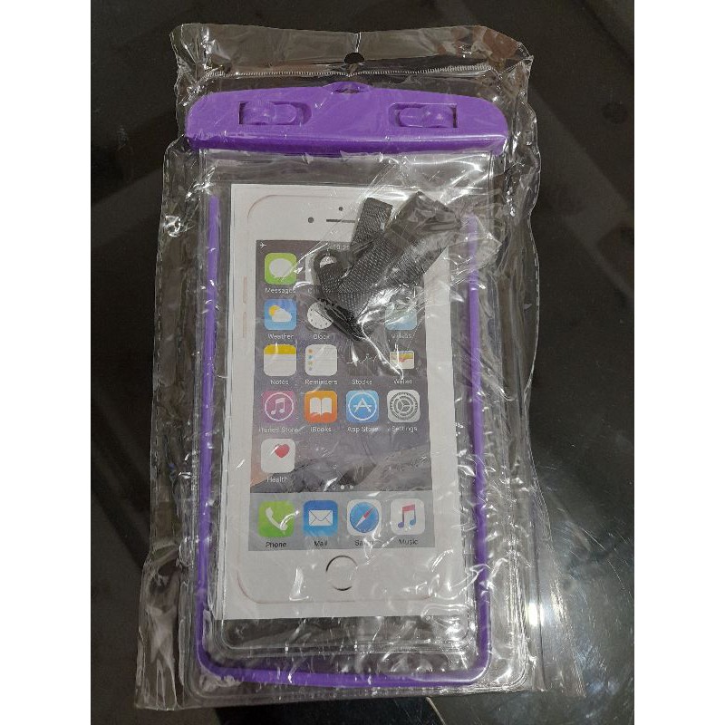 Waterproof Case Hp Glow In The Dark / Sarung Hp Anti Air /  Pouch Handphone