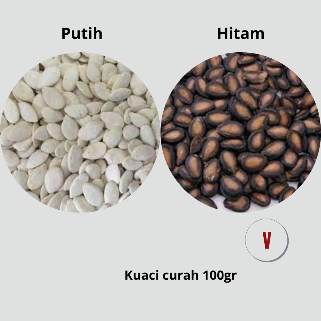 

Kuaci Putih Biji Labu Pumpkin Seeds Kwaci Hitam