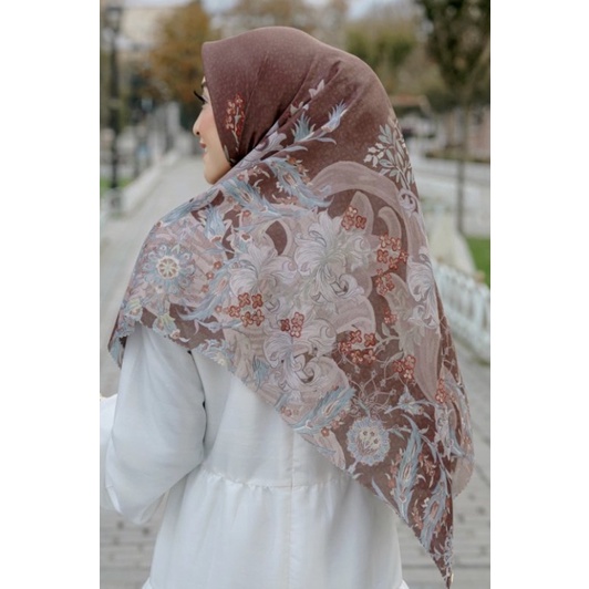 READY STOCK BUTTONSCARVES TOPKAPI SERIES XL SYAR’I GRAY PECAN