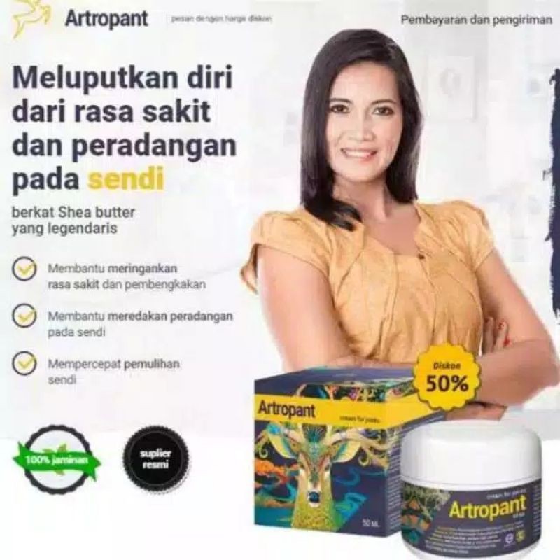 Artropant cream memperbaiki sendi mengembalikan tulang rawan yg rusak