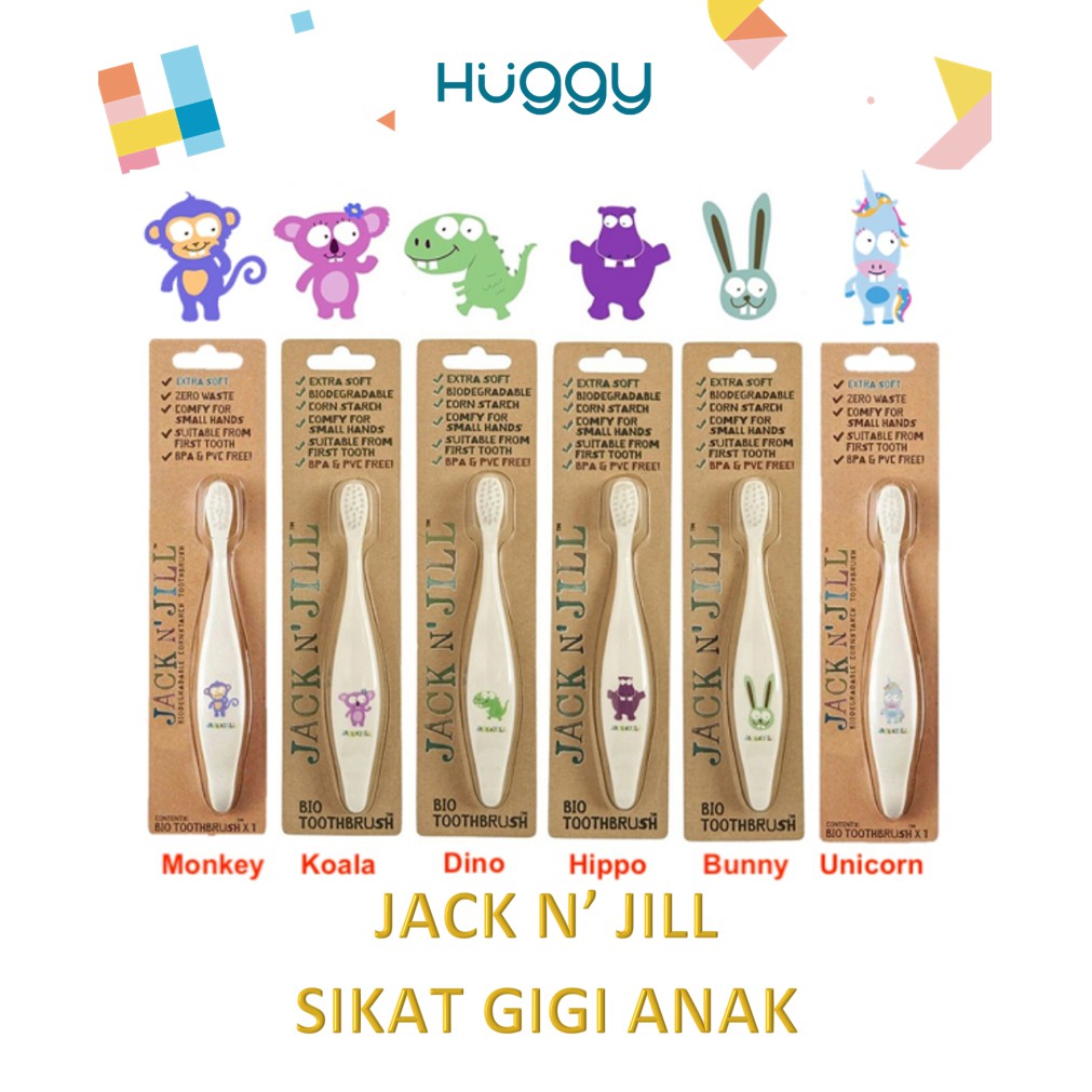 Jack N Jill Toothbrush Sikat Gigi Anak Bayi