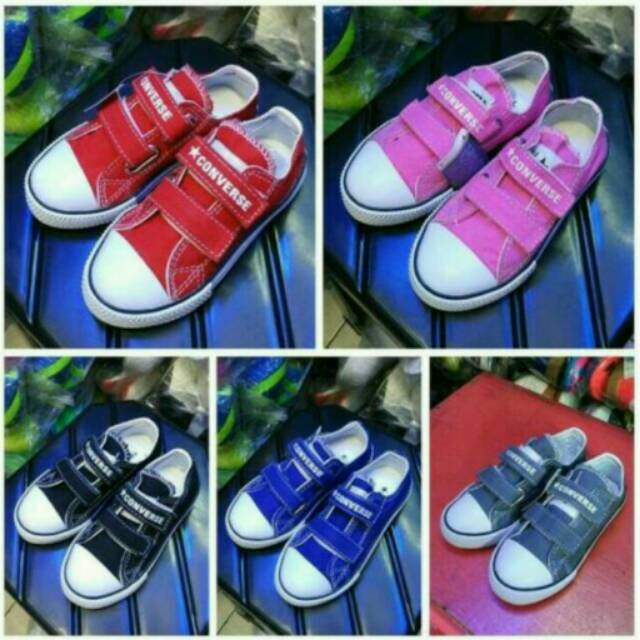 Sayang Anak! Sepatu anak Converse prekat harga Termurah