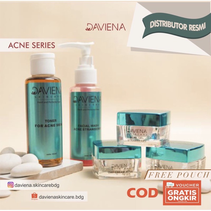 DAVIENA SKINCARE ACNE SERIES | Shopee Indonesia