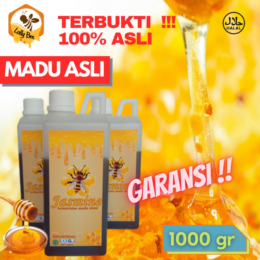 

MADU ASLI Madu Murni Madu Hutan Asli Madu Multiflora Madu Jasmine 1 kg / 1kg