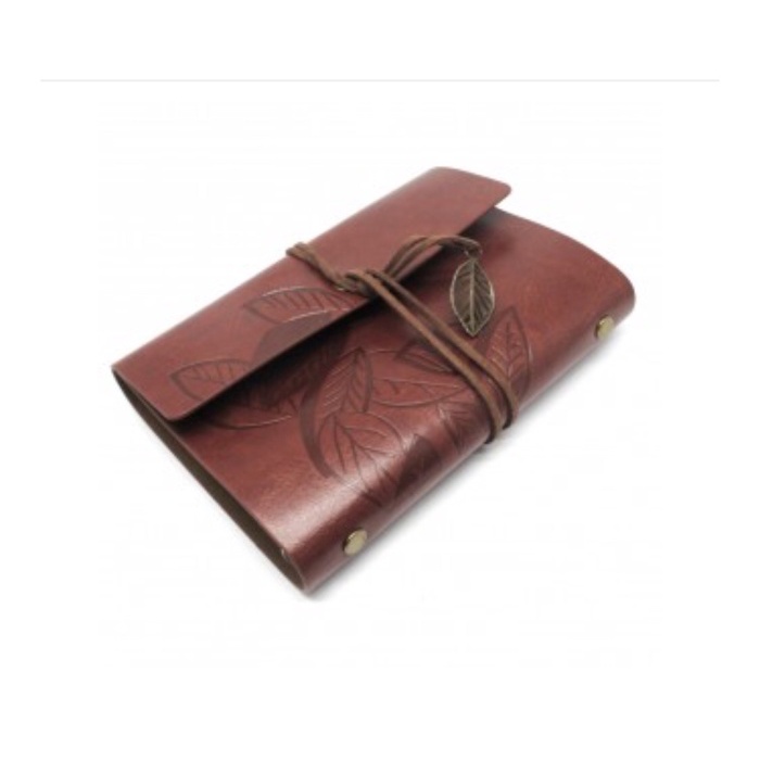

Aman Buku Catatan Binder Kulit Retro Leaf Kertas A5 - Bsd666 - Brown Sale!!!