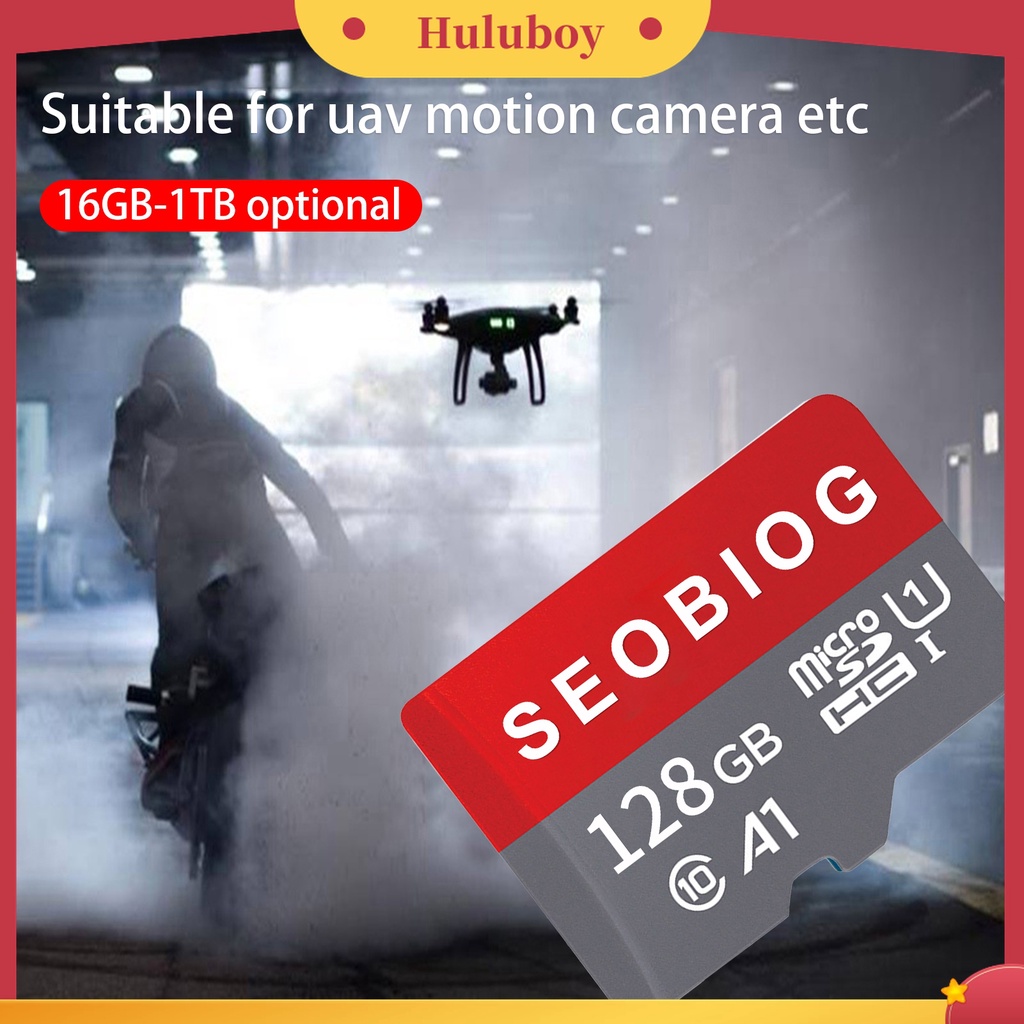 (Huluboy) Seobiog TF Card Kapasitas Besar C10 16G 32G 64G 128G 256G 512G 1T Untuk Komputer PC / Mobil