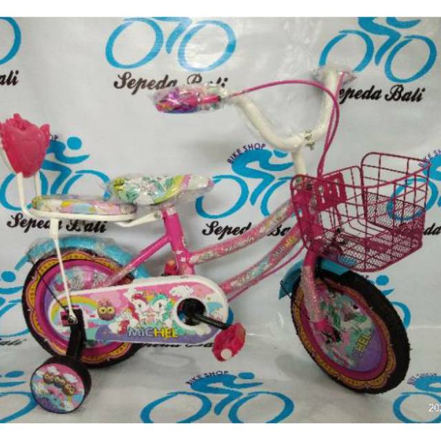 PROMO SEPEDA ANAK PEREMPUAN 12 MINI MICHEL KUDA PONY PROMO SEPEDA ANAK PEREMPUAN 12 MINI MICHEL KUDA PONY