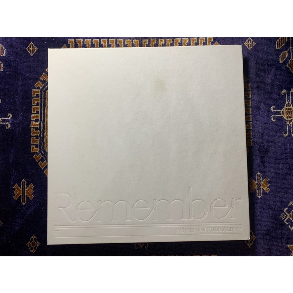 Album Unsealed Winner - Remember + First Press