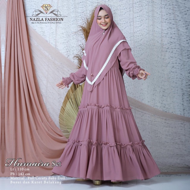 Humaira Set Syari ORI Nazla