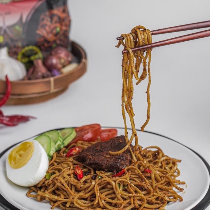 

Mie Minangkabau (1 dus mix rasa) Mie Instan Sehat No MSG Mi Mocaf Rasa Rendang Cancang Makanan Pedas