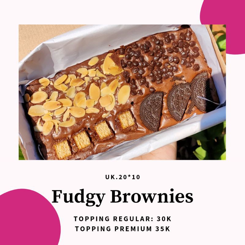 

FUDGY BROWNIES