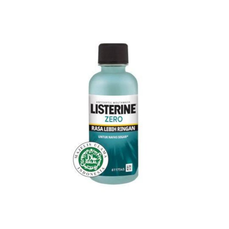 Listerine Zero 100ml/ Larutan Kumur/ Bau Mulut