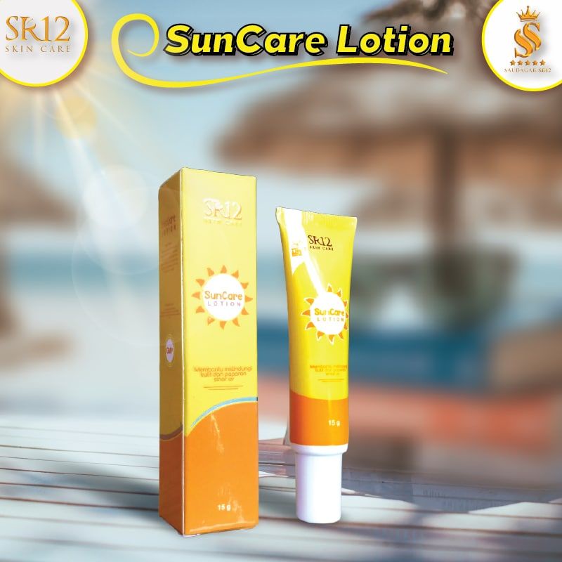 SUNSCREEN WAJAH / SUNCARE SR12 BPOM / TABIR SURYA SPF 25+ / MENJAGA WAJAH DARI PAPARAN SINAR MATAHARI