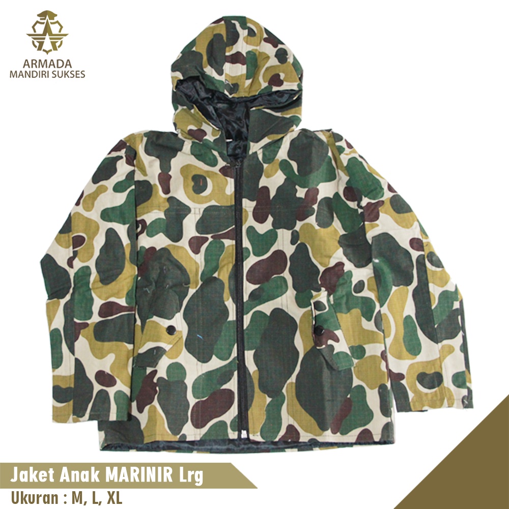 Jaket Anak Loreng KKO Marinir - Jaket Anak Model Army