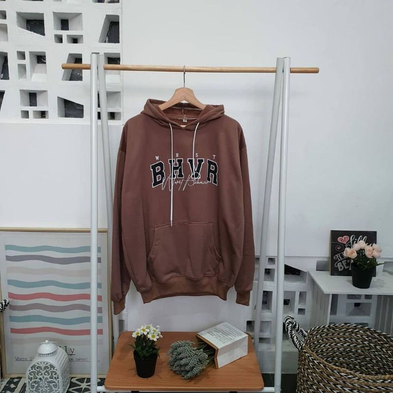 BHVR Hoodie Oversize Unisex Size .XL.XXL.XXXL Sweater Hoodie Oversize Korean Style | Sweatshirt Oversize