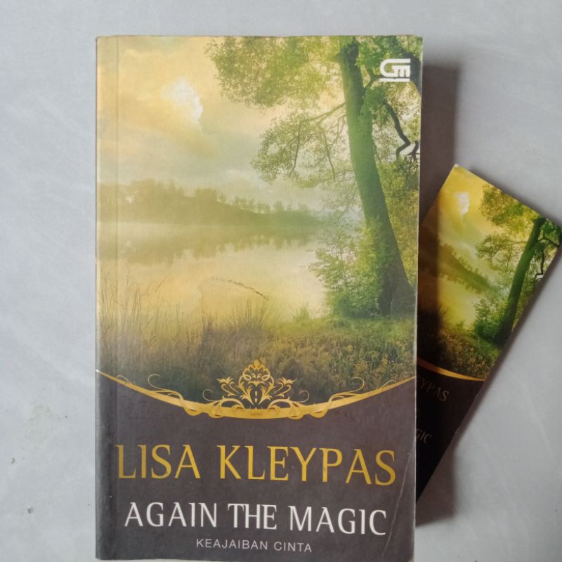 NOVEL by Lisa Kleypas dengan judul Again The Magic penerbit Gramedia