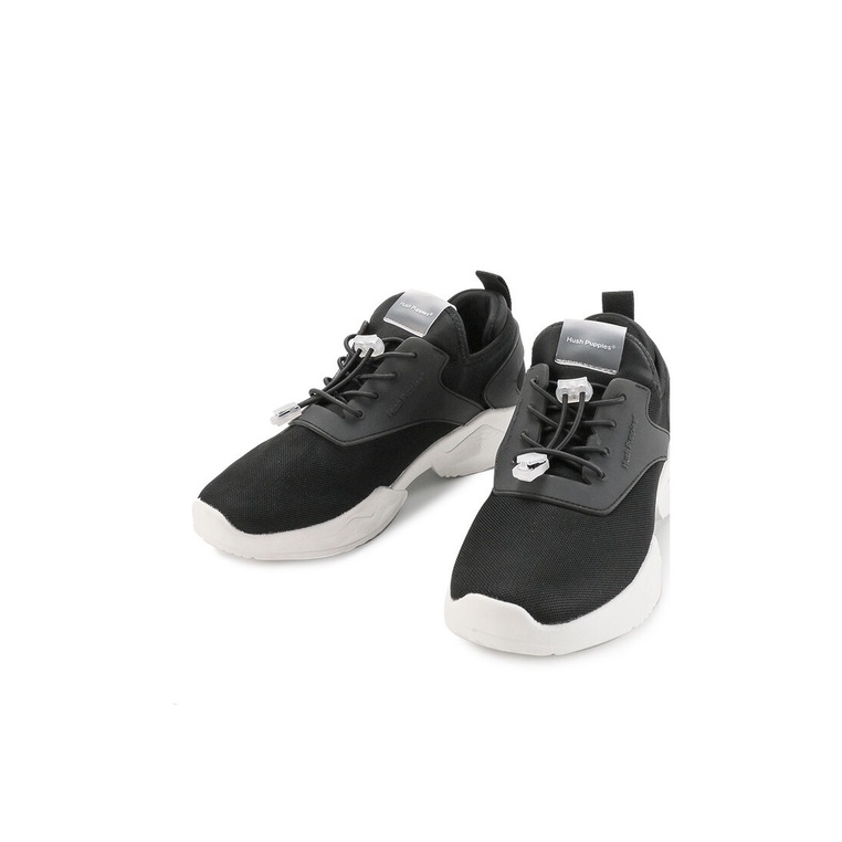 SEPATU SNEAKER WANITA HUSH PUPPIES ORIGINAL CASUAL BRANDED BLACK HW57