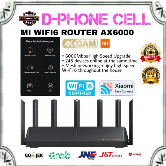 Xiaomi Mi Aiot Router Ax6000 Wifi 6 4K Qam - China Version Cisiimart