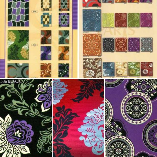 Karpet Paris motif minimalis