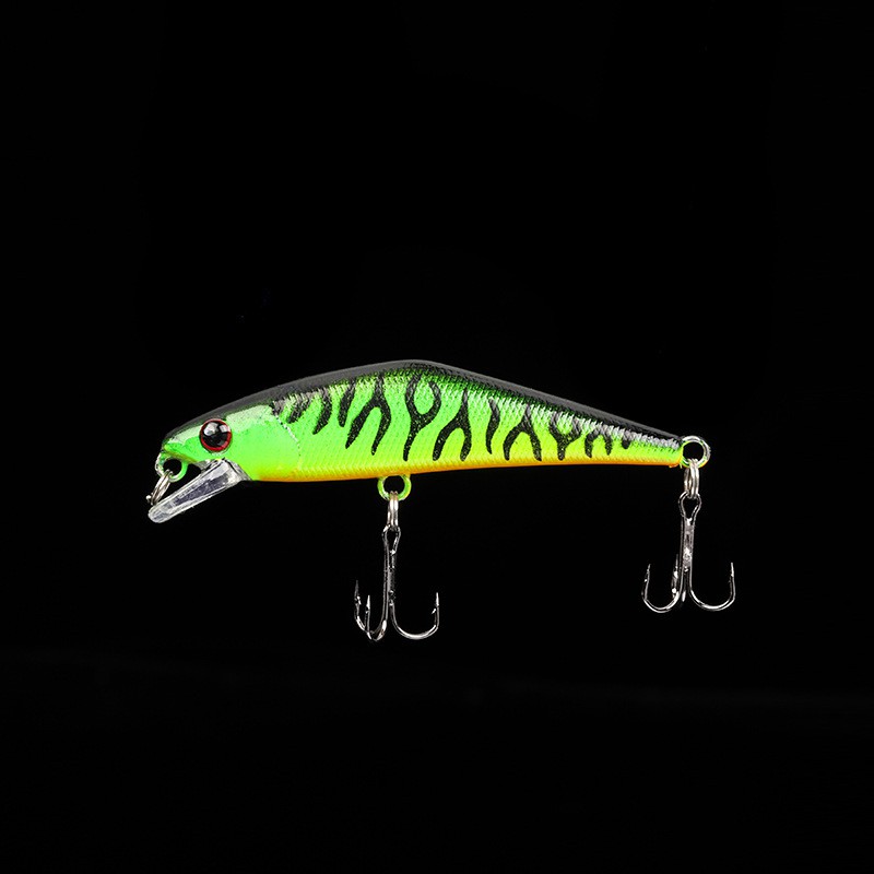 1Pcs New Sinking Minnow Fishing Lure 6.5cm 5g Swimbait Bass Wobbler Kail Ikan Kecil Memancing Kait