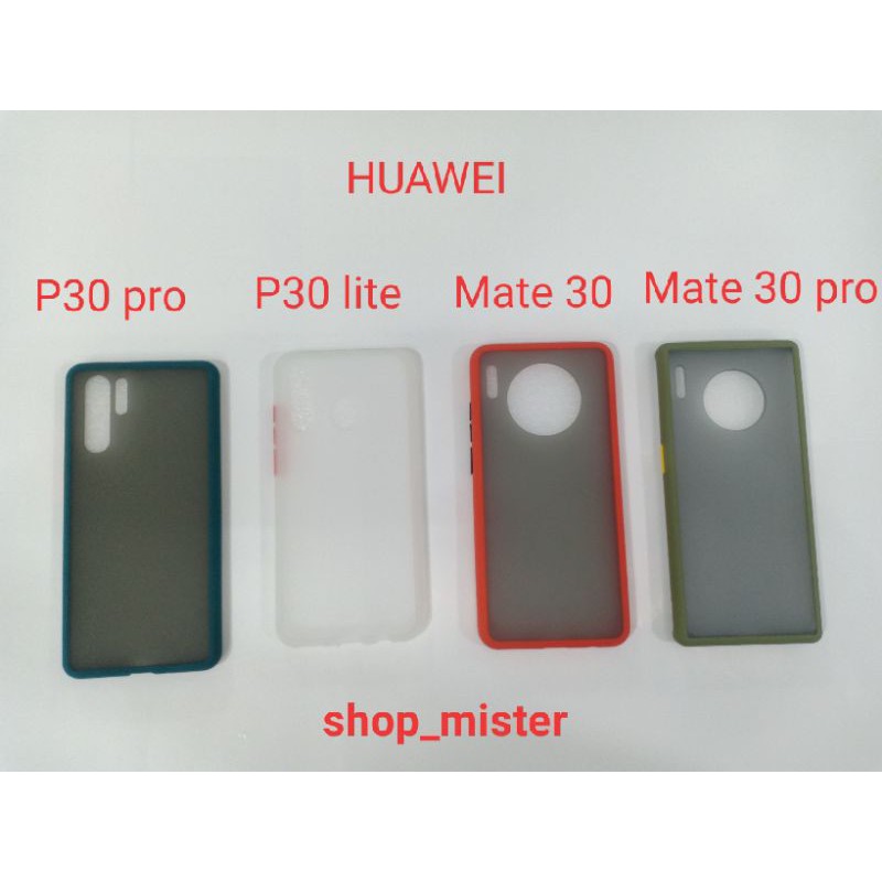 SOFTCASE DOVE LIST WARNA HUAWEI P30 PRO, P30 LITE, MATE 30, MATE 30 PRO